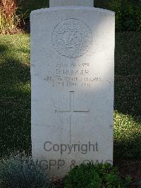 Salonika (Lembet Road) Military Cemetery - Rodger, D